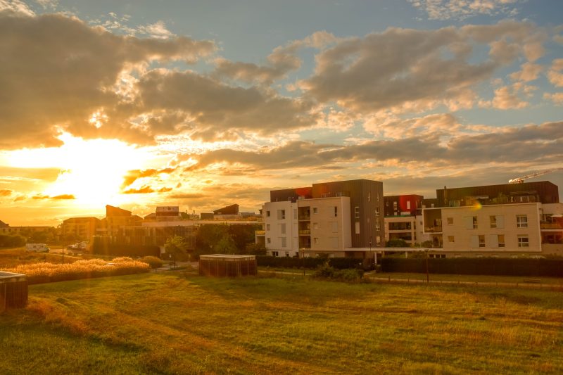Vue depuis mon logement étudiant